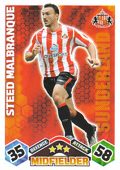 Steed Malbranque Sunderland 2009/10 Topps Match Attax #282
